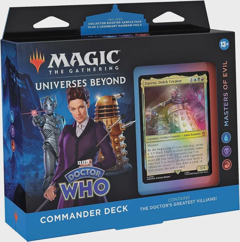 MTG DR WHO COMMANDER: Masters of Evil