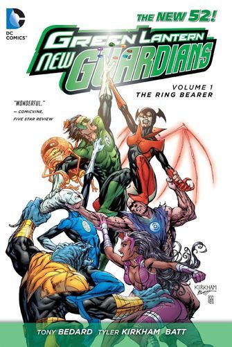 Green Lantern New Guardians 1: The Ring Bearer the New 52