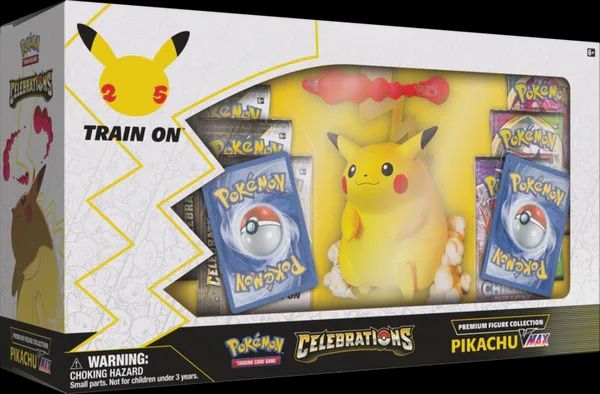 POKEMON CELEBRATIONS PIKACHU VMAX FIGURE
