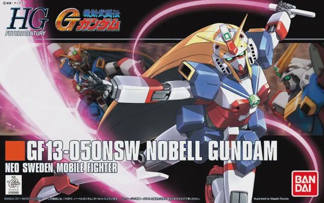 HGFC 1/144 NOBELL GUNDAM