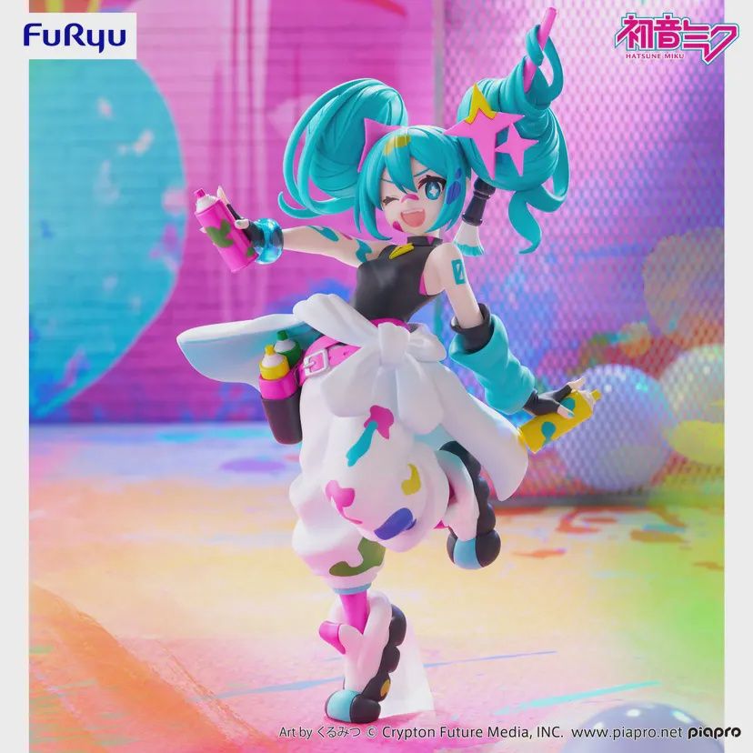 Hatsune Miku Trio-Try-iT Figure -Paint Girl-