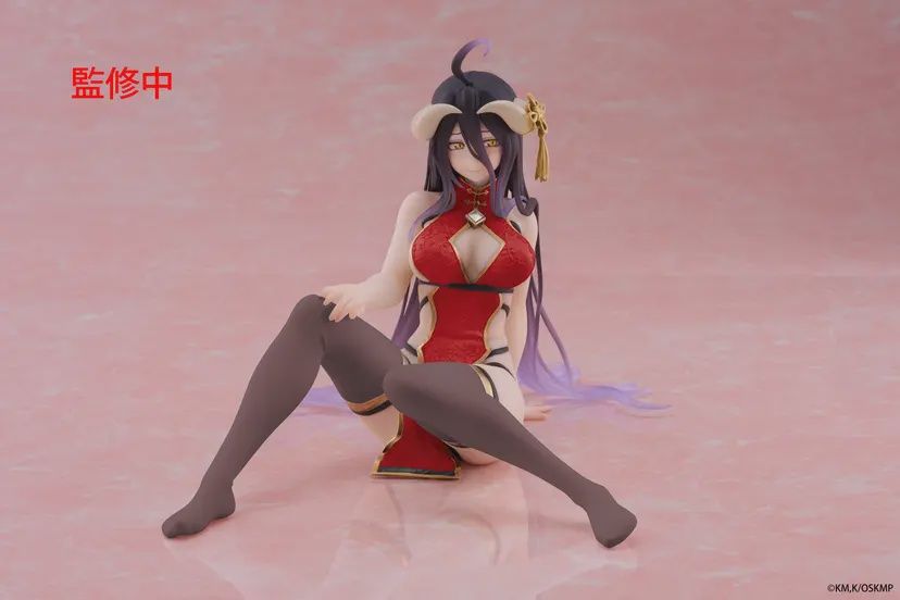 Overlord Desktop Cute Figure - Albedo (Chinese Dress Ver.) Renewal