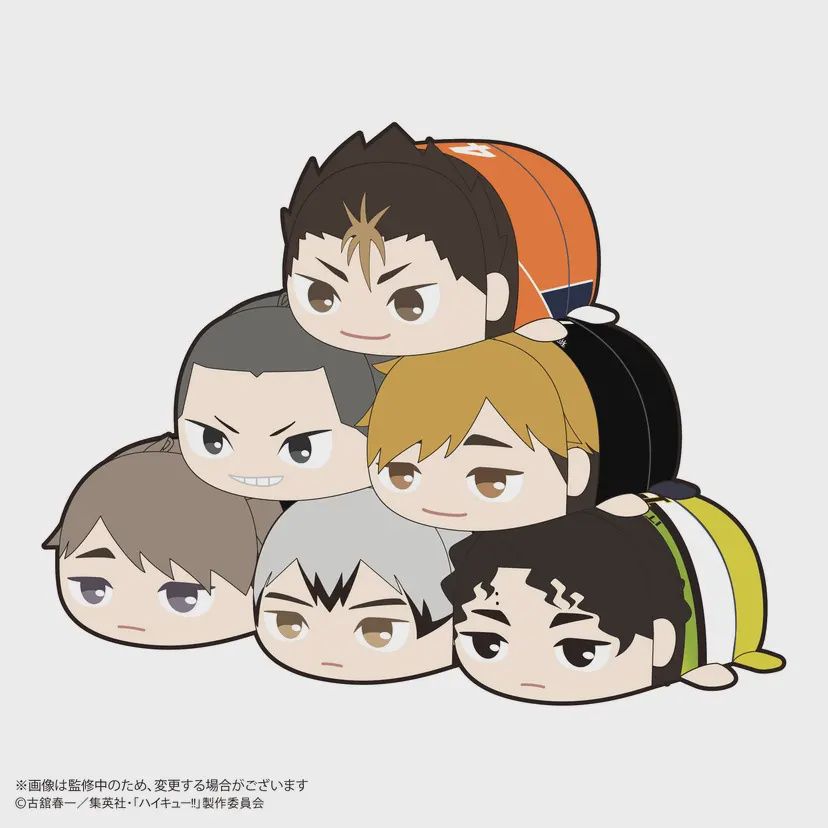 Haikyu!! POTE KORO MASCOT 3 (6pc per box)