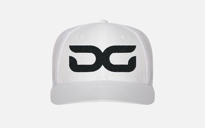Trucker Cap - Black on White - One Size