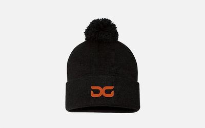 Toque - Orange on Black