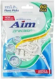 Aim floss picks - 60 pack