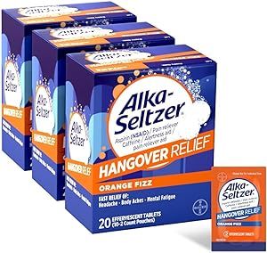 Alka seltzer packet