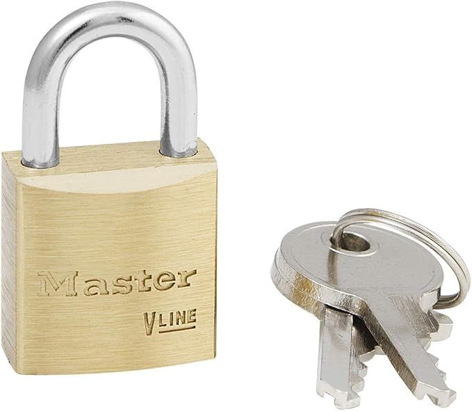Brass padlock - 2pc 20mm