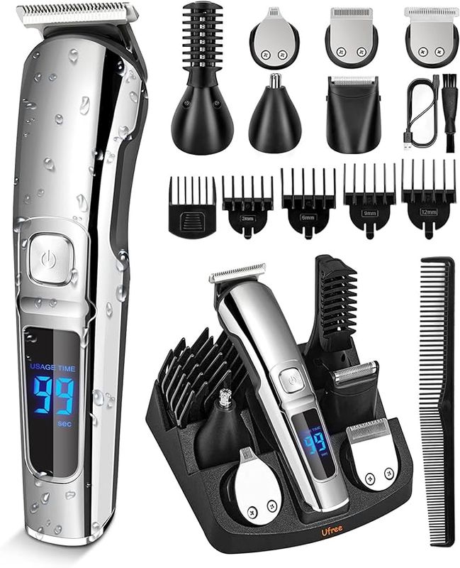 Barber set precision trimmer - 5pc