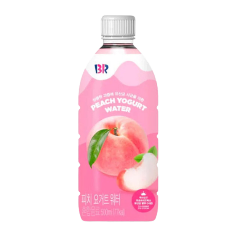 BR peach yogurt water