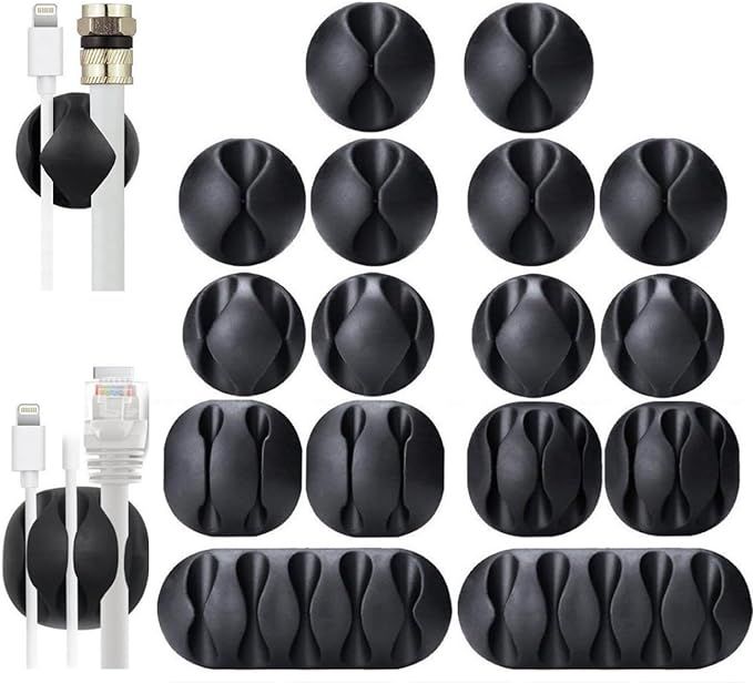 Cable organizing clips
