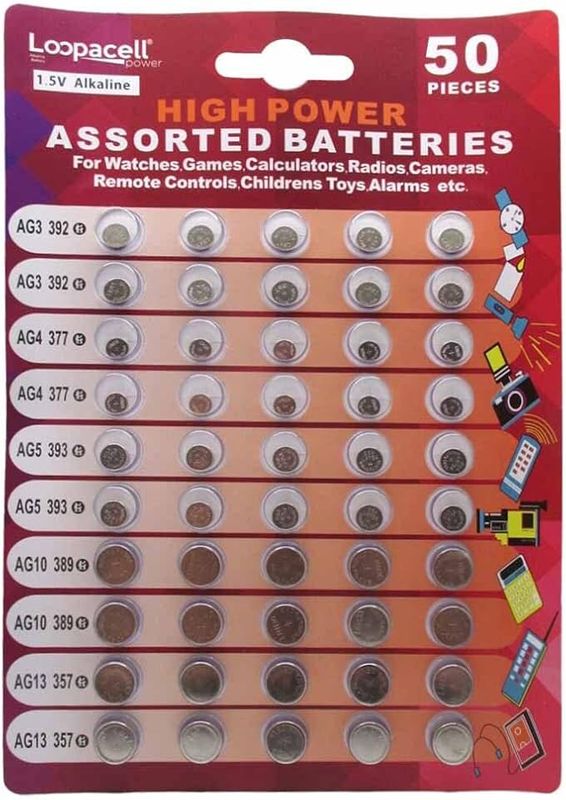 Button battery - 40 pc