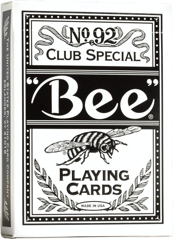Bee playing card