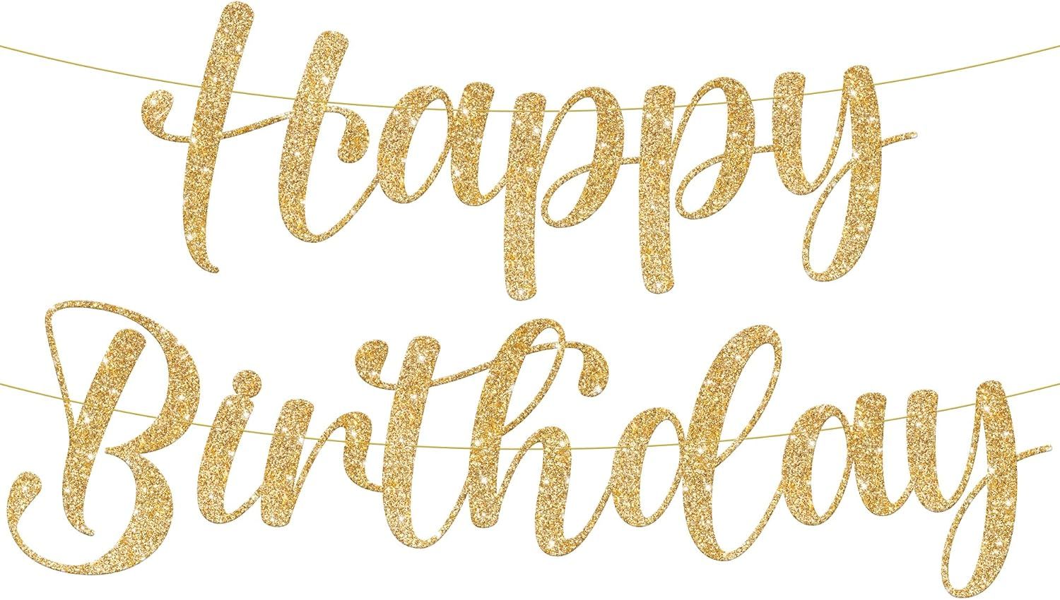 Birthday banner - 10ft