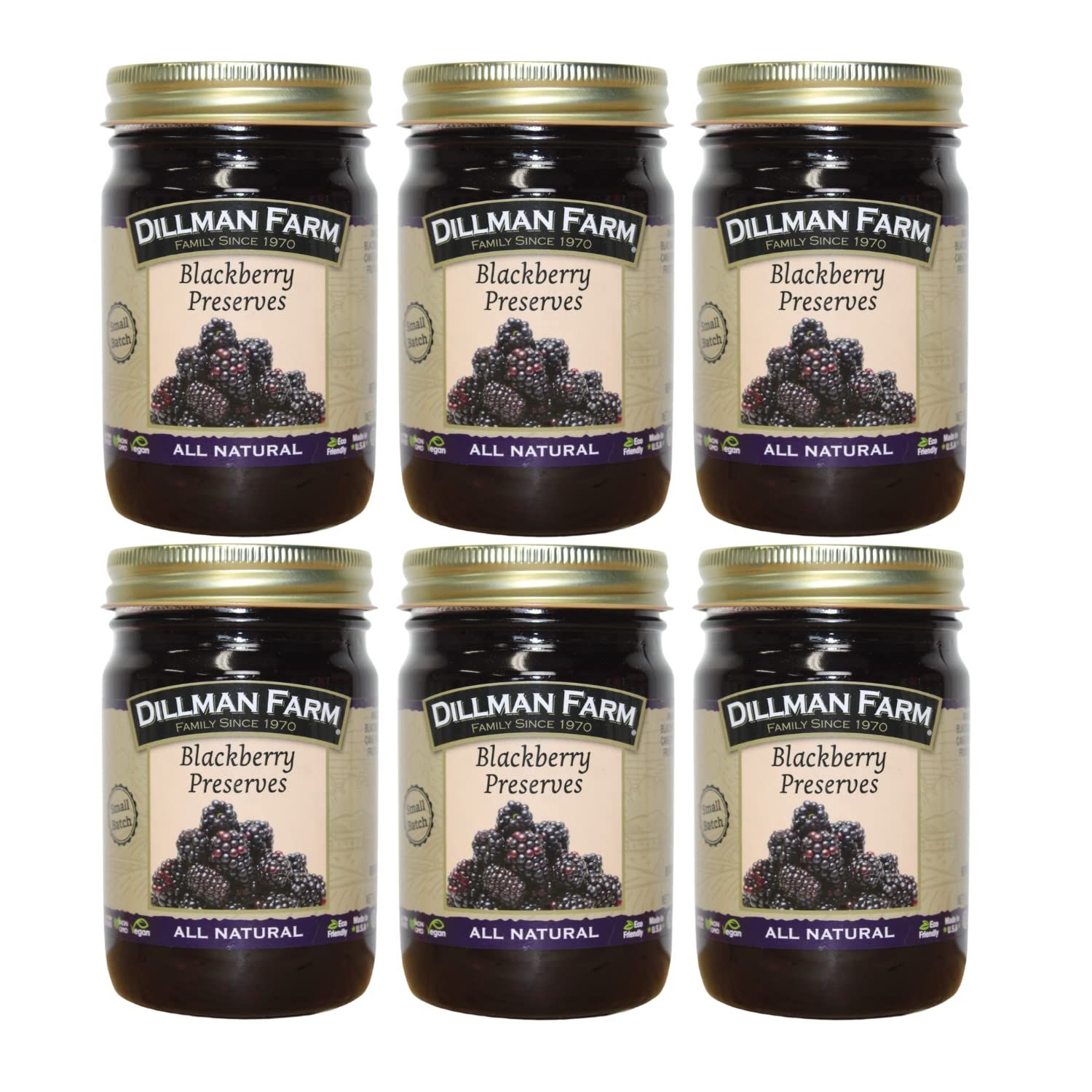 Blackberry preserves- 12 oz