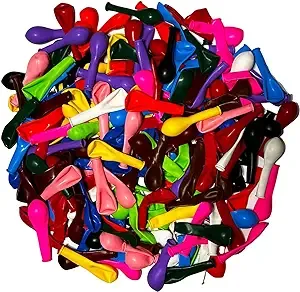 Ballons latex - 50 count assorted color
