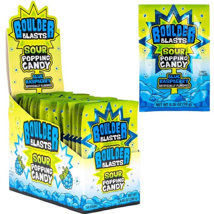 Boulder blasts candy