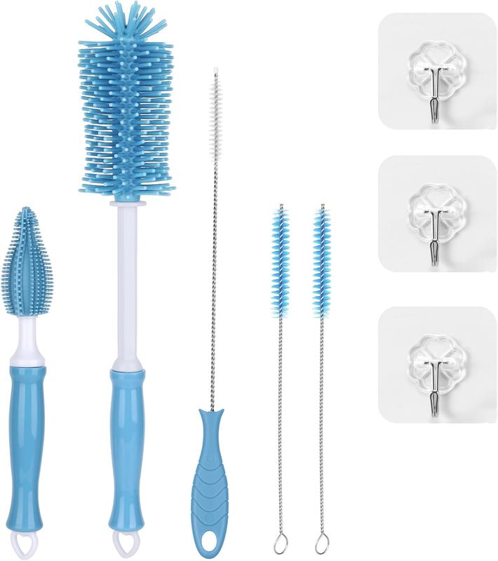 Bottle and nipple brush