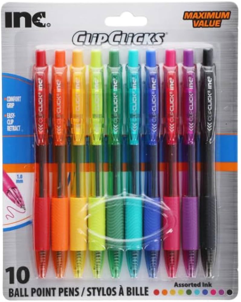 Ballpoint pen - 10ct 1.00mm