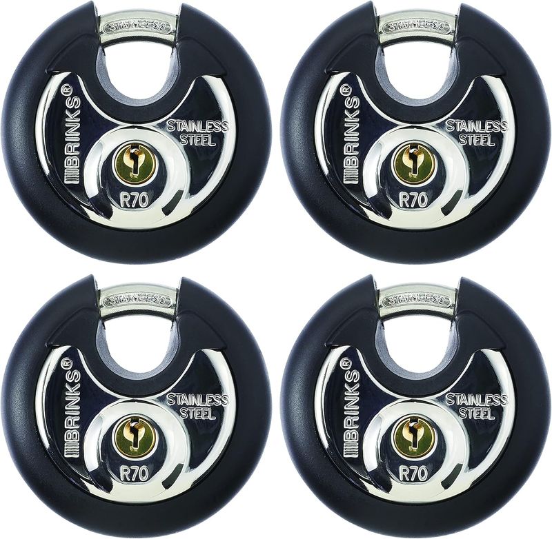 Disc padlock 70mm