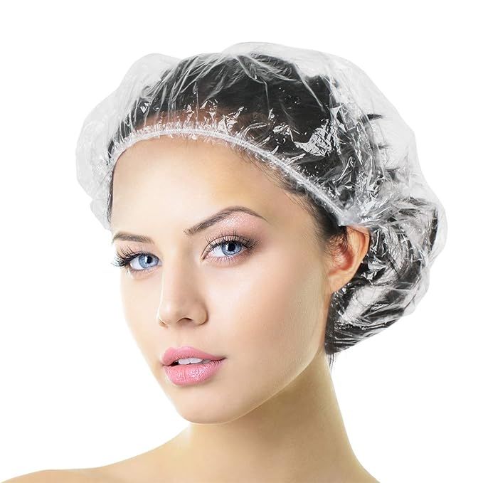 Disposable shower caps - 8 pack