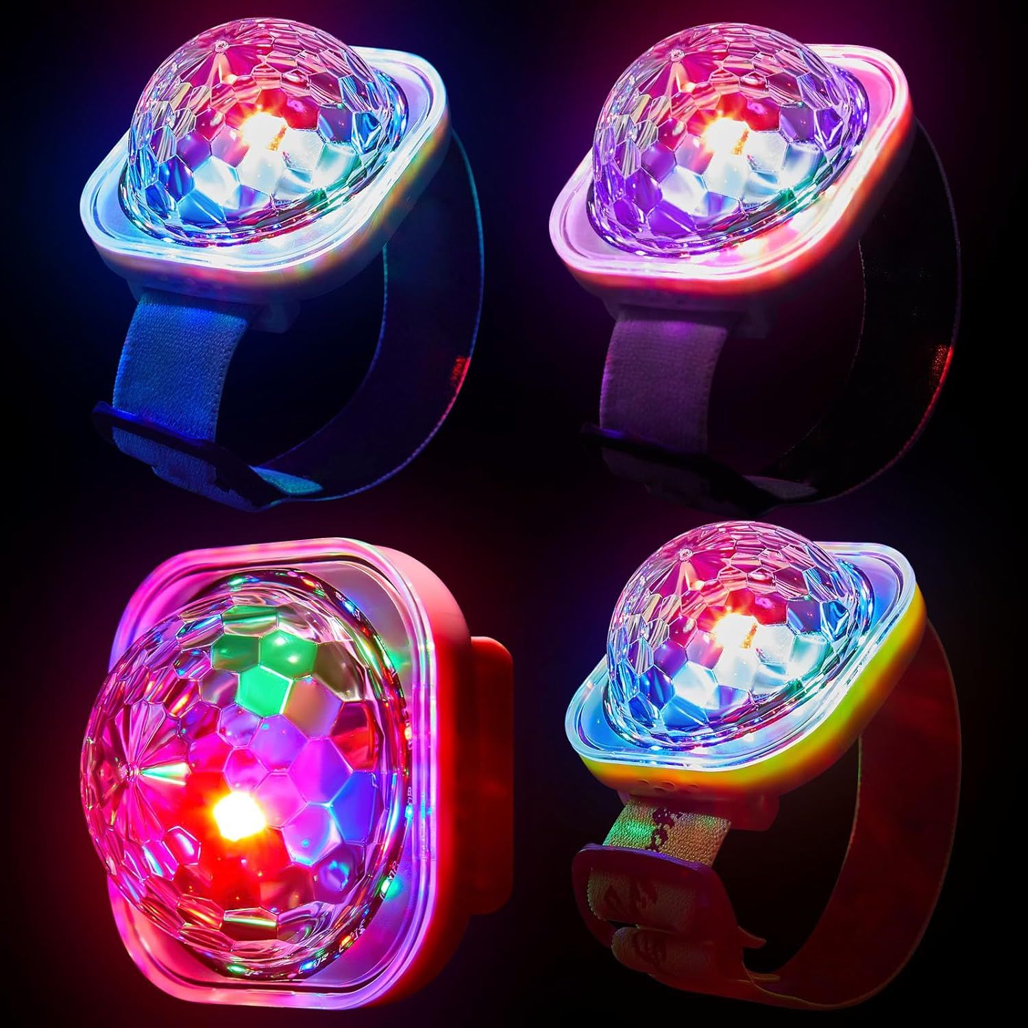 Disco light bracelet
