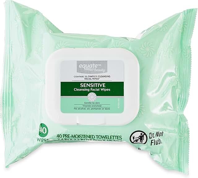 Cleansing wipes - 40 count