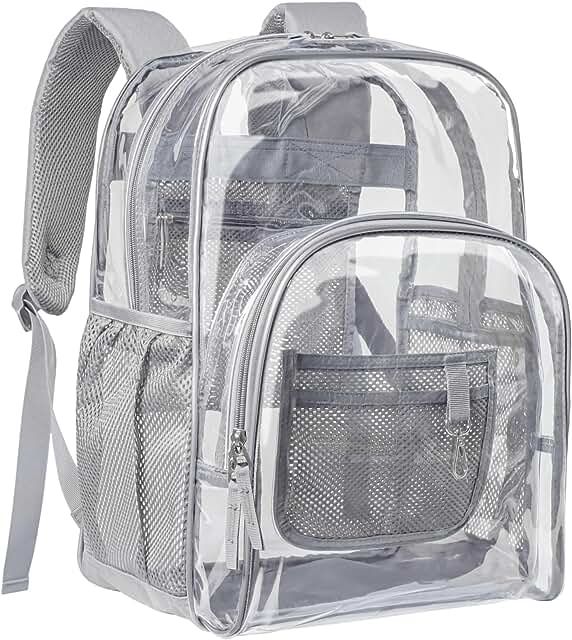 Clear backpack 16”