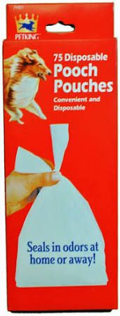 Disposable pooch pouches- 75 bags