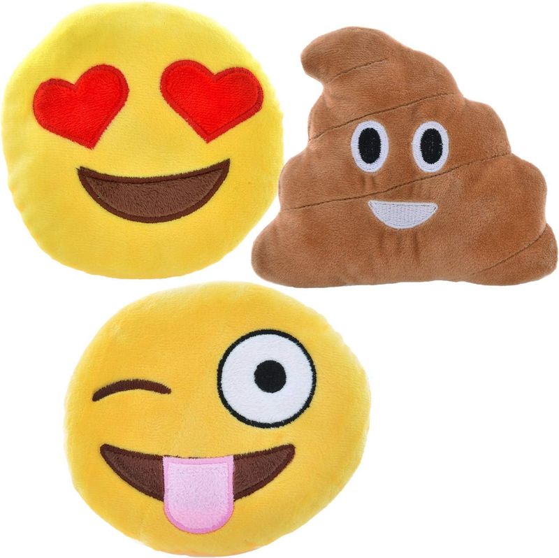 Doggy plush toy - emoji