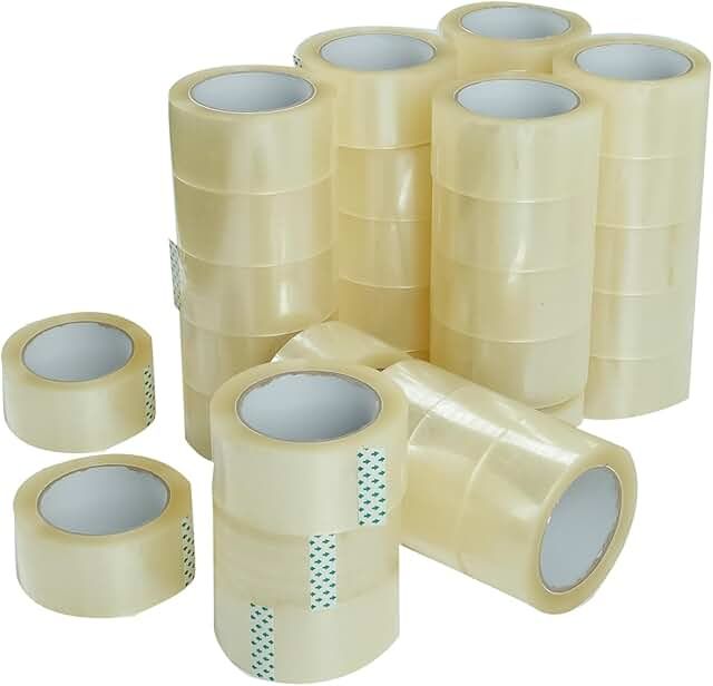 Clear tape - 1.8” x 55yrd