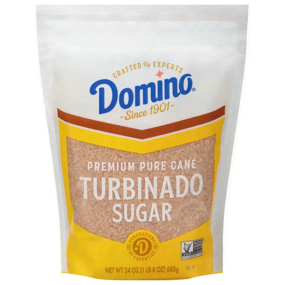 Domino turbinado sugar - 24 oz