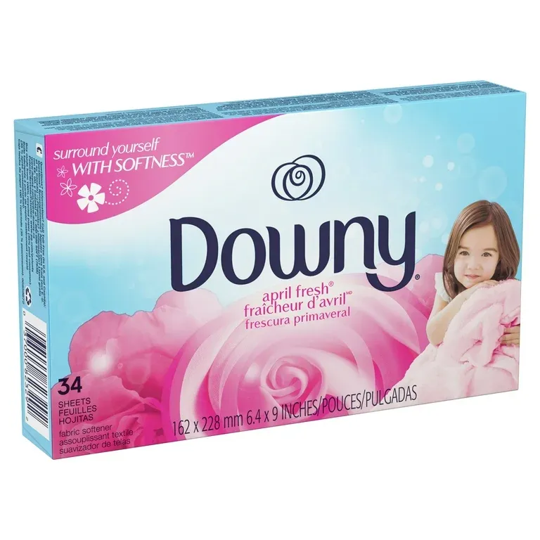 Downy  sheets - 34 count