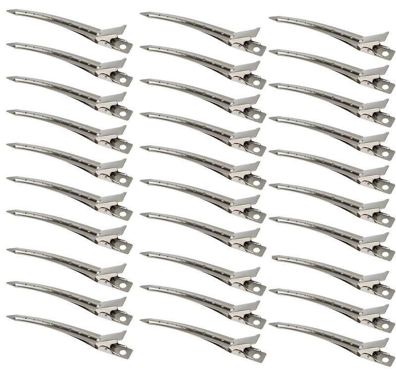 Duck bill clips