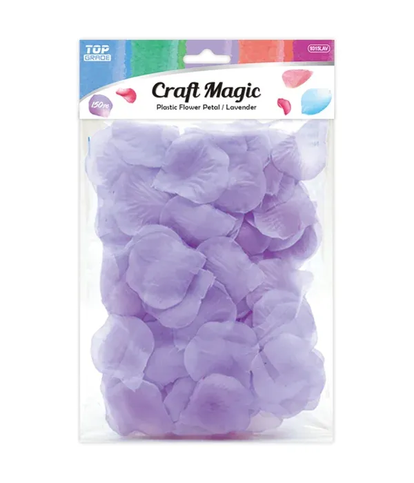 Craft magic plastic flower petal