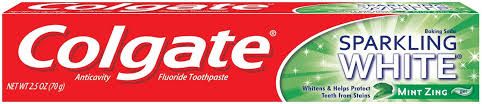 Colgate soarkling white - 2.5 oz