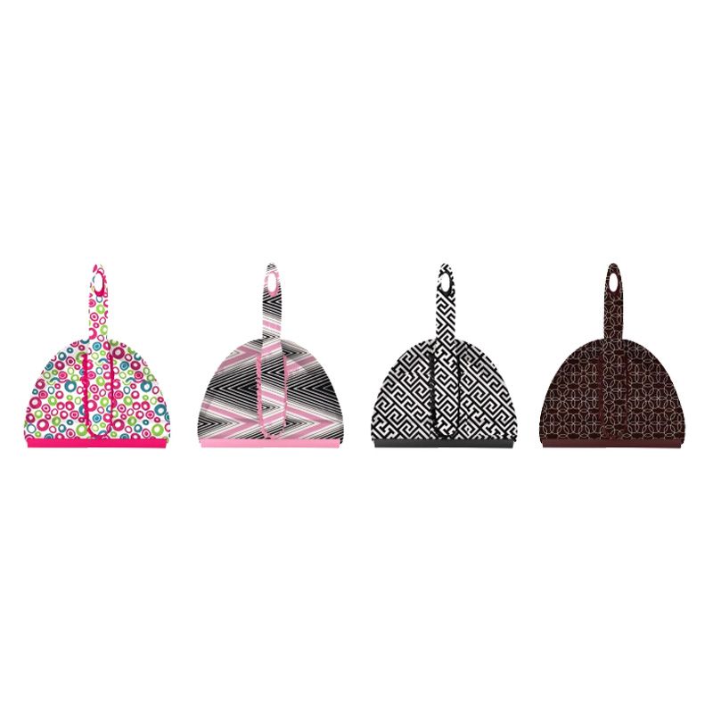 Dustpan with brush printed