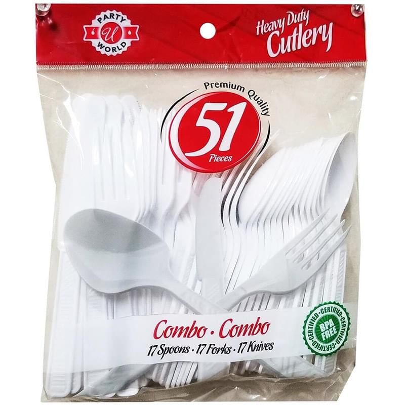 Combo 51 pieces cutlery