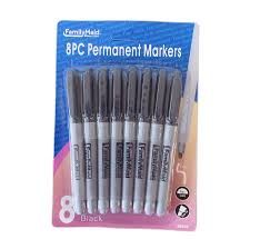 Color permanent markers - 8pc