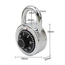 Combination padlock - 2” 50mm