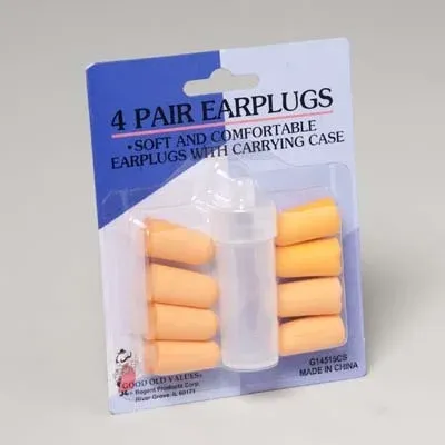 Earplugs 4 pair