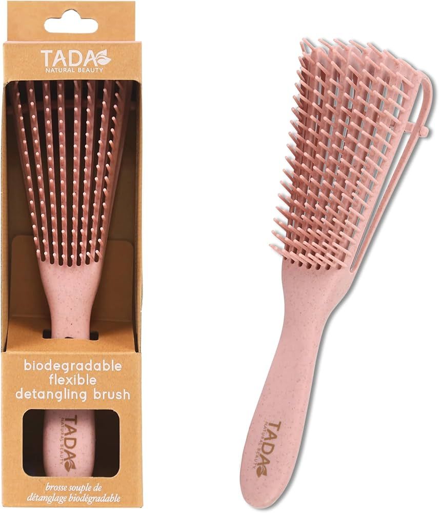 Flexible hair comb