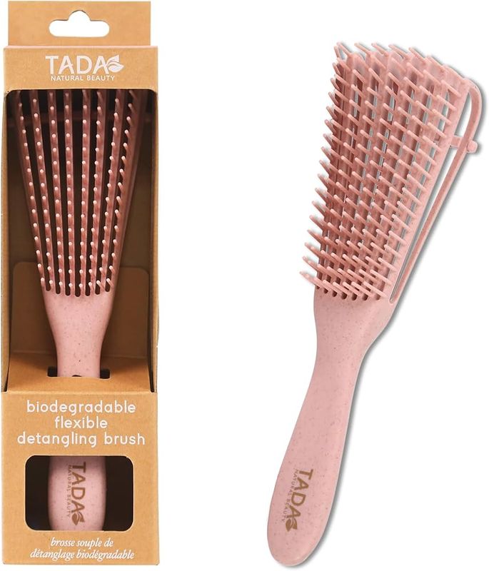 Flexible hair comb
