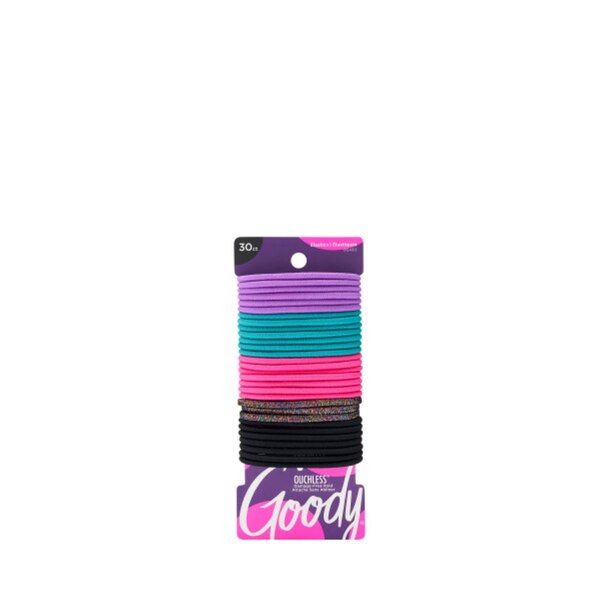 Elastic hair ties - 24pc