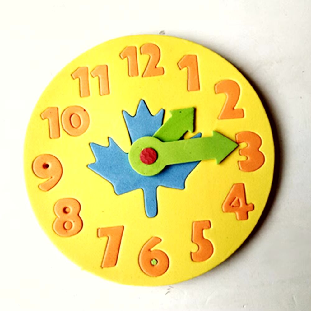 Foam clock