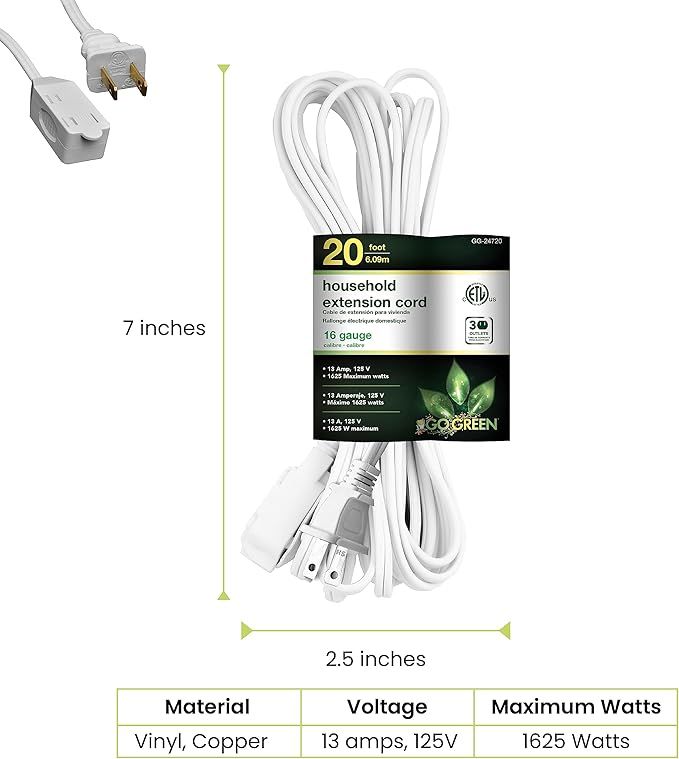 Extension cord - 20ft