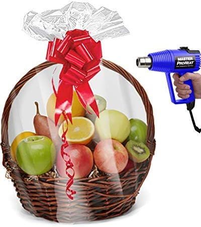 Gift basket shrink wrap