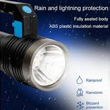 Extra bright led flashlight with battery