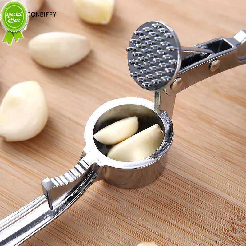 Garlic press stainless steel