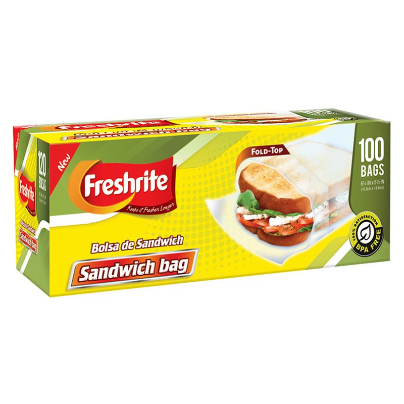 Freshrite sandwich bag - 120 ct